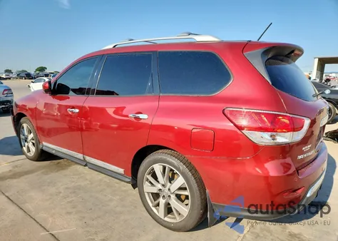 2015 Nissan Pathfinder S z USA, uszkodzony, nr VIN 5N1AR2MM7FC714441